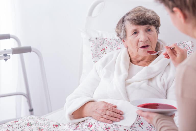 In-home care supports seniors recovering from the flu with meals, rest, and safety